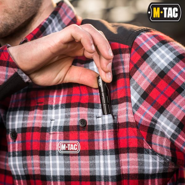 M-Tac сорочка Redneck Cotton Shirt Red — изображение 5