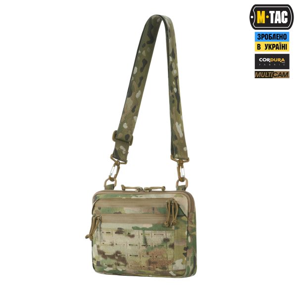 M-Tac сумка Admin Bag Medium Elite з липучкою Multicam (20 x 30 x 5 см) - Зображення 4