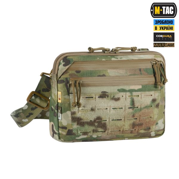 M-Tac сумка Admin Bag Medium Elite з липучкою Multicam (20 x 30 x 5 см) - Зображення 3