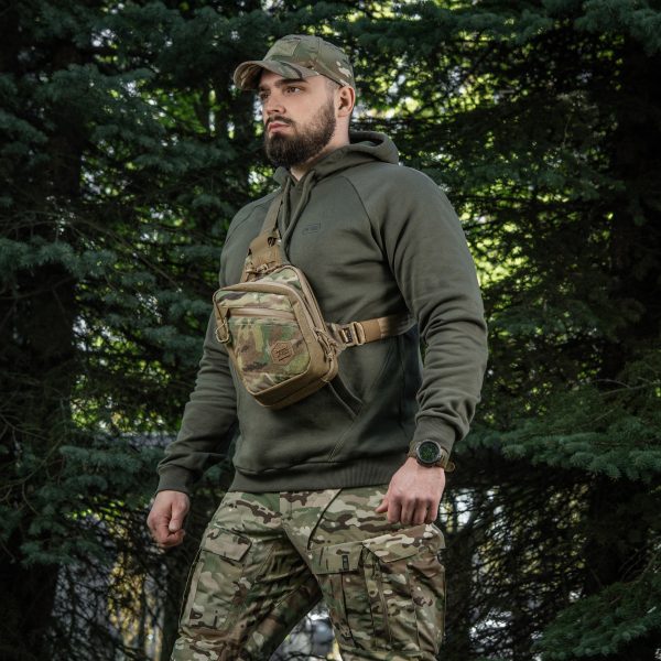 M-Tac сумка Sling Pistol Bag Elite Hex з липучкою Multicam/Coyote — изображение 4