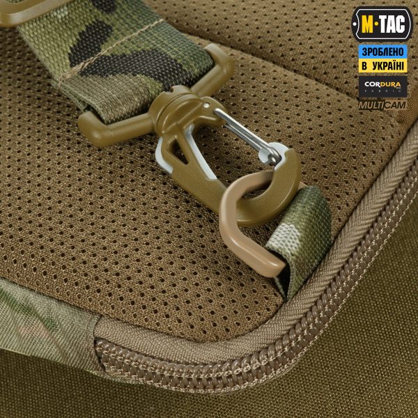 M-Tac сумка Admin Bag Medium Elite з липучкою Multicam (20 x 30 x 5 см) - Зображення 9
