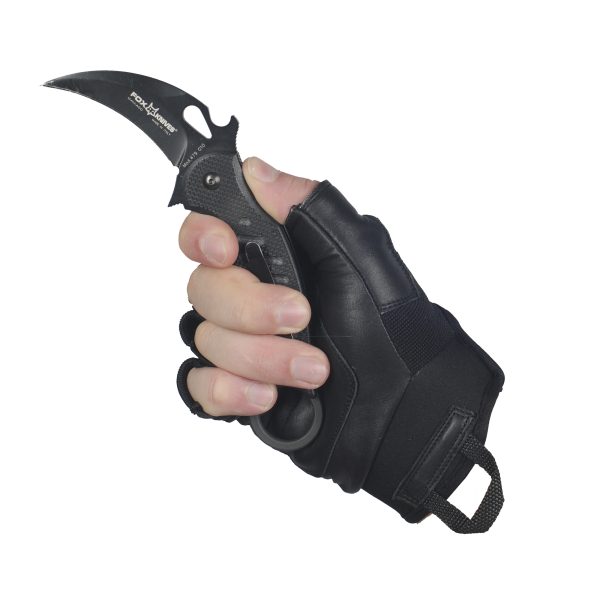M-Tac рукавички безпалі Assault Tactical Mk.4 Black - Зображення 3