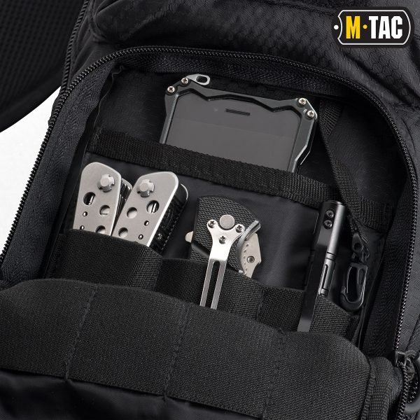 M-Tac сумка Urban Line City Hunter Hexagon Bag Black — изображение 3