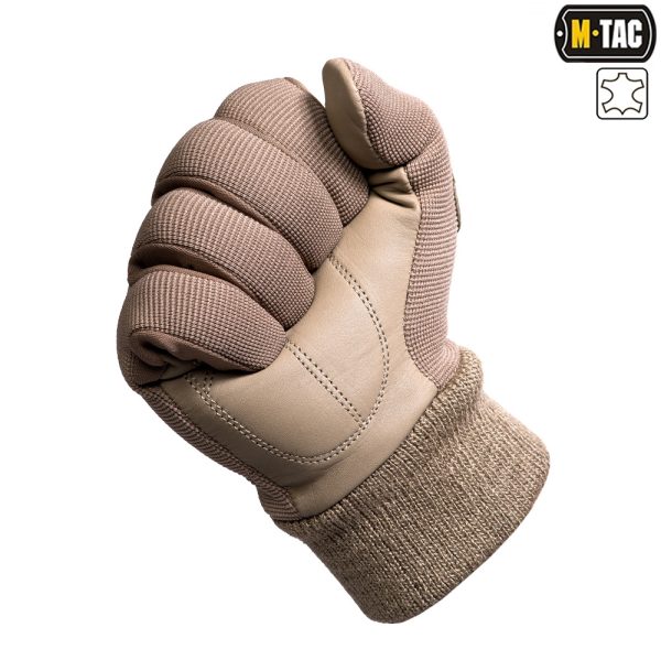 M-Tac рукавички Assault Tactical Mk.8 Khaki - Зображення 3