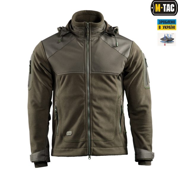M-Tac куртка Norman Windblock Fleece Olive — изображение 2