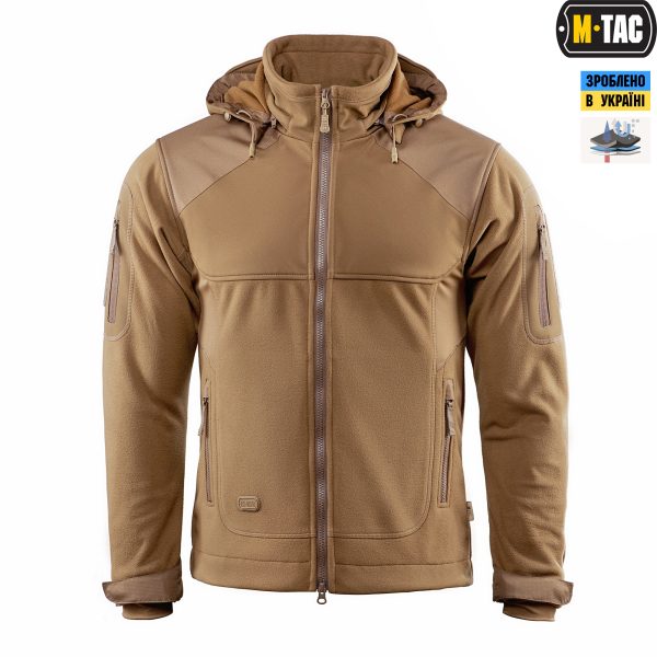 M-Tac куртка Norman Windblock Fleece Coyote - Зображення 2
