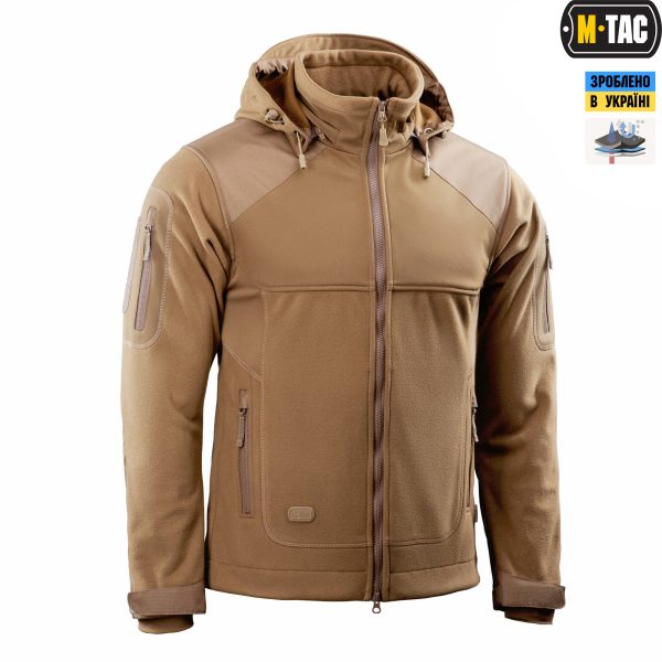M-Tac куртка Norman Windblock Fleece Coyote - Зображення 3