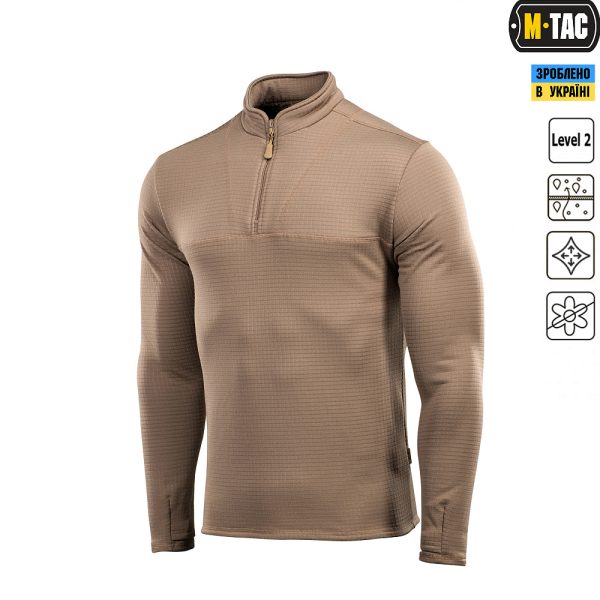 M-Tac терморубашка флис Delta Level 2 Coyote Brown