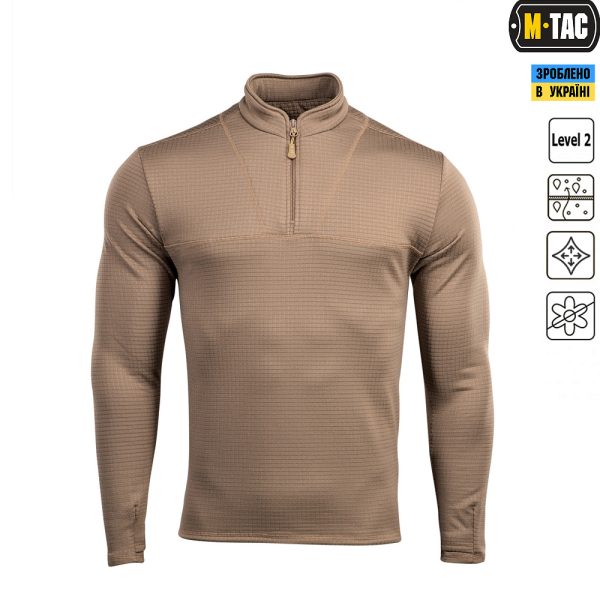 M-Tac термосорочка фліс Delta Level 2 Coyote Brown — изображение 2