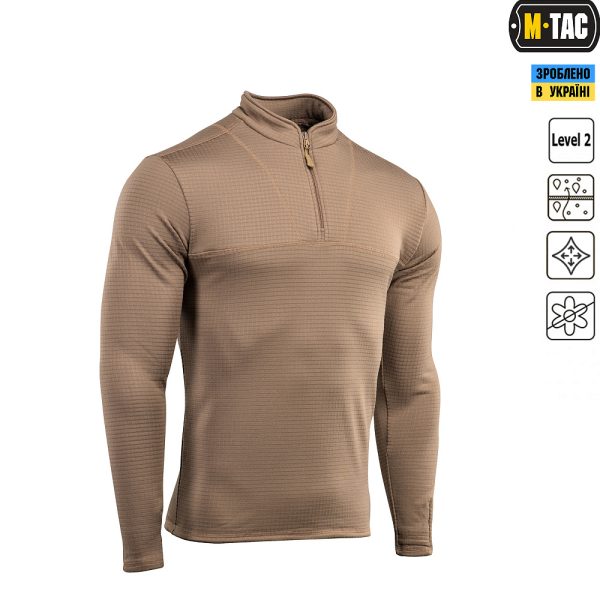 M-Tac термосорочка фліс Delta Level 2 Coyote Brown — изображение 3