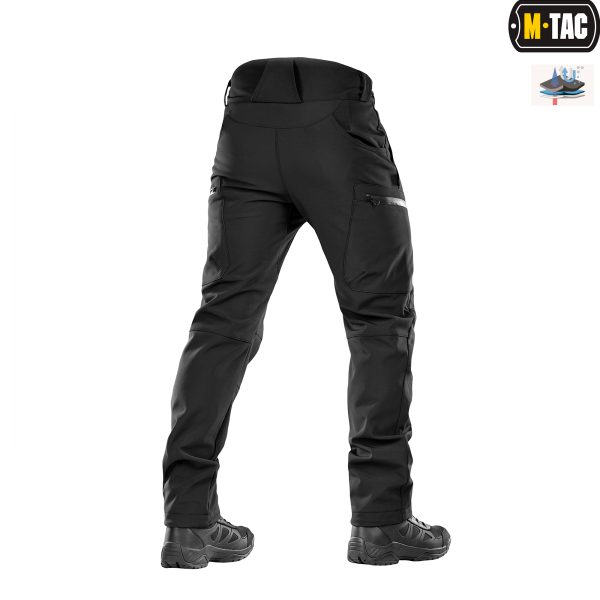 M-Tac штани Soft Shell Winter Black — изображение 5