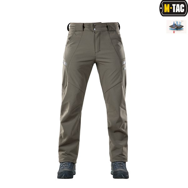 M-Tac штани Soft Shell Winter Olive — изображение 2