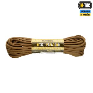 M-Tac паракорд PowerCord1000 Coyote 15м
