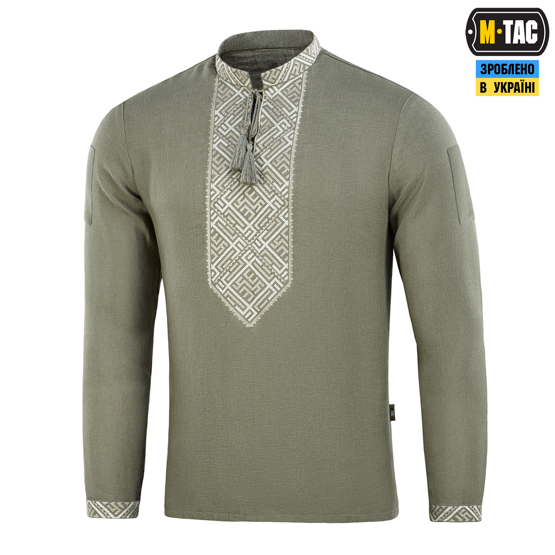09nsnaarlw7rtzinuxgvkck2857yr9at M-Tac вишиванка тактична 100% льон тип 2 олива