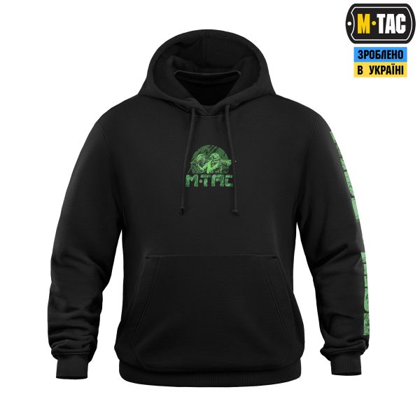 M-Tac кофта Hoodie Пліч-о-пліч Hard Black