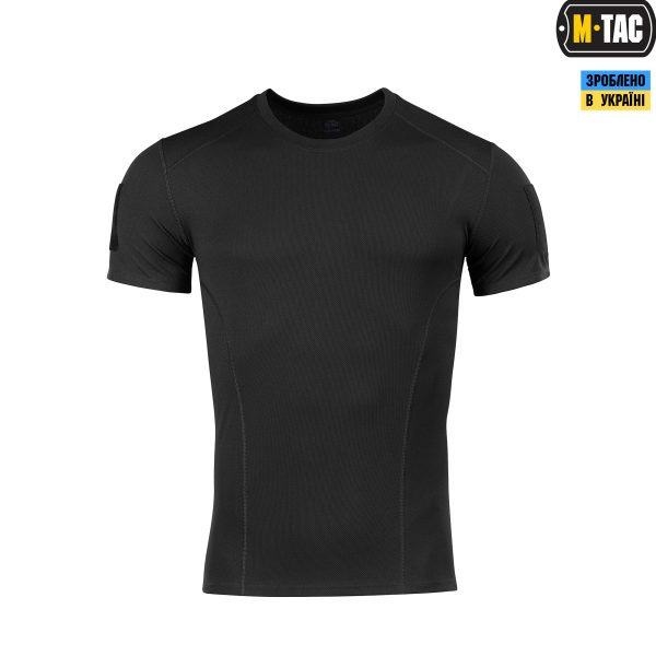 M-Tac футболка потовідвідна Athletic Velcro Black