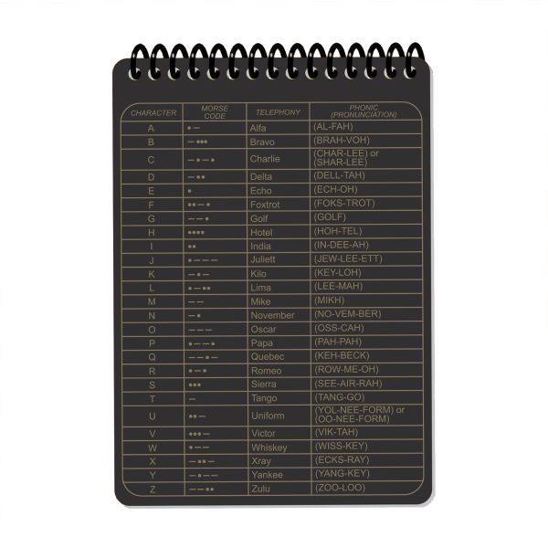 Ecopybook Tactical Блокнот сержанта