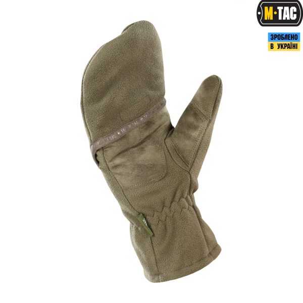 M-Tac рукавички безпалі з клапаном Windblock 295 Olive