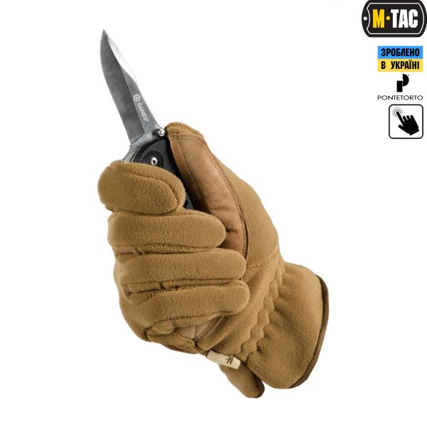 M-Tac рукавички Winter Premium Fleece Coyote