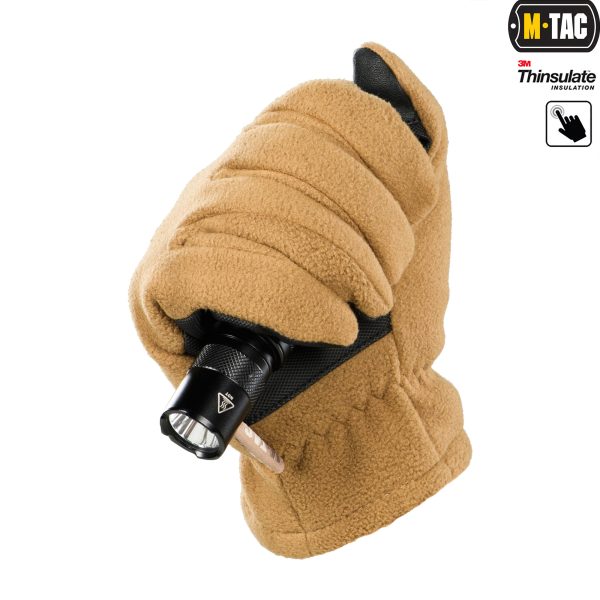 M-Tac рукавички Fleece Thinsulate Coyote Brown