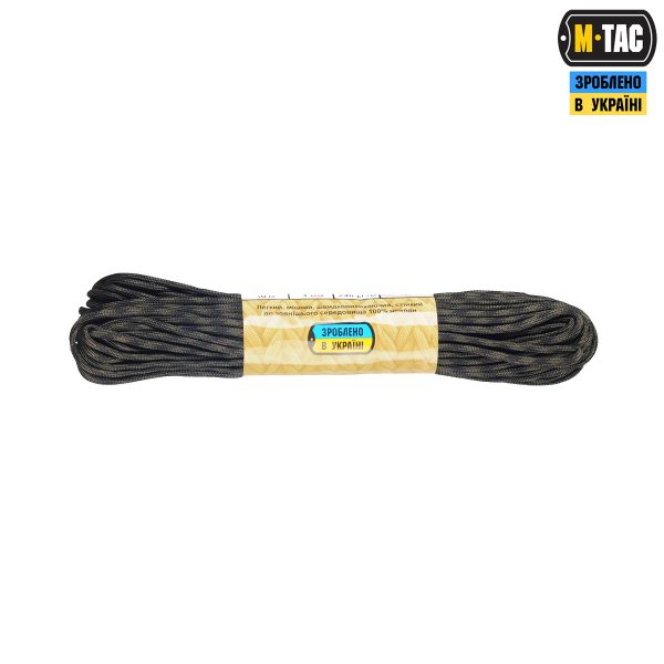 M-Tac паракорд 550 type III Black/Forest 30м