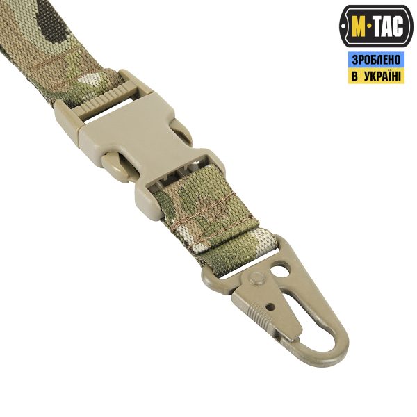 M-Tac ремінь збройовий одноточковий Multicam
