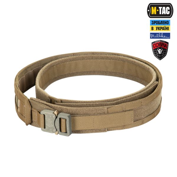 M-Tac ремінь Range Belt Cobra Buckle Gen.IV Coyote