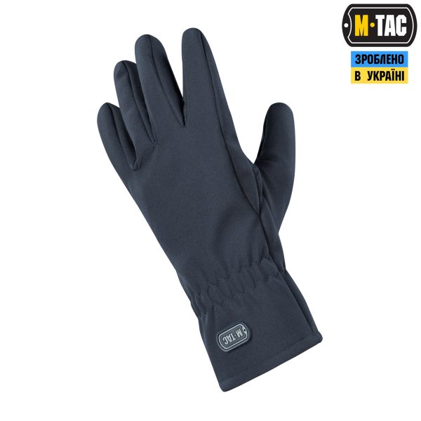 M-Tac рукавички Winter Soft Shell Dark Navy Blue
