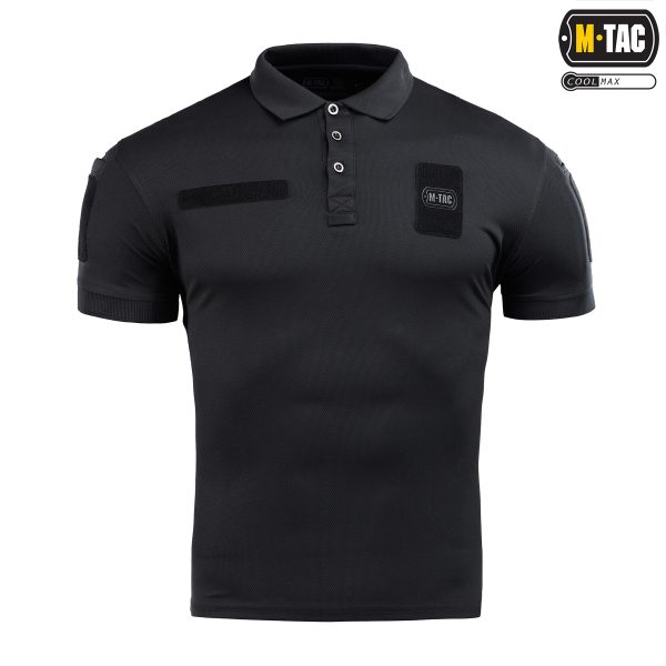 M-Tac поло Elite Tactical Coolmax Black