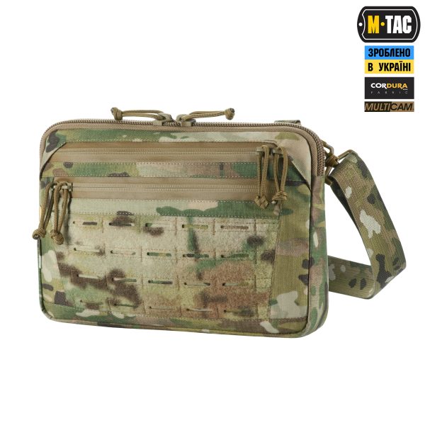 M-Tac сумка Admin Bag Medium Elite з липучкою Multicam (20 x 30 x 5 см)