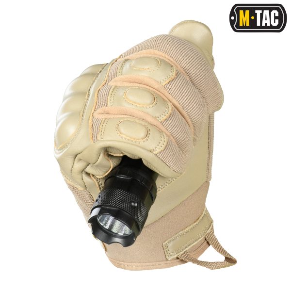 M-Tac рукавички Assault Tactical Mk.4 Khaki