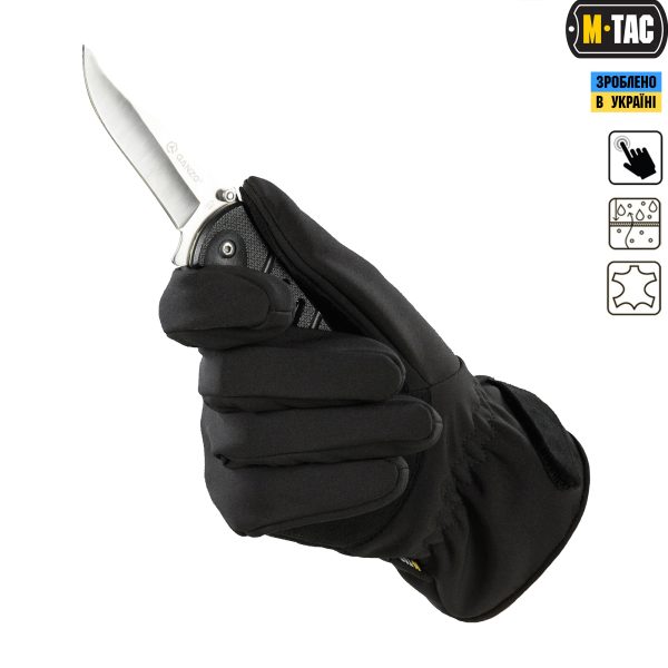 M-Tac рукавички Tactical Waterproof Black