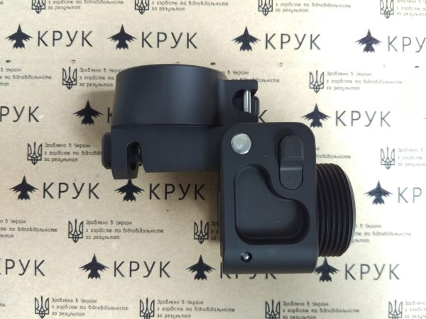 Крук складний механізм прикладів із різьбою AR-типу Armor Black