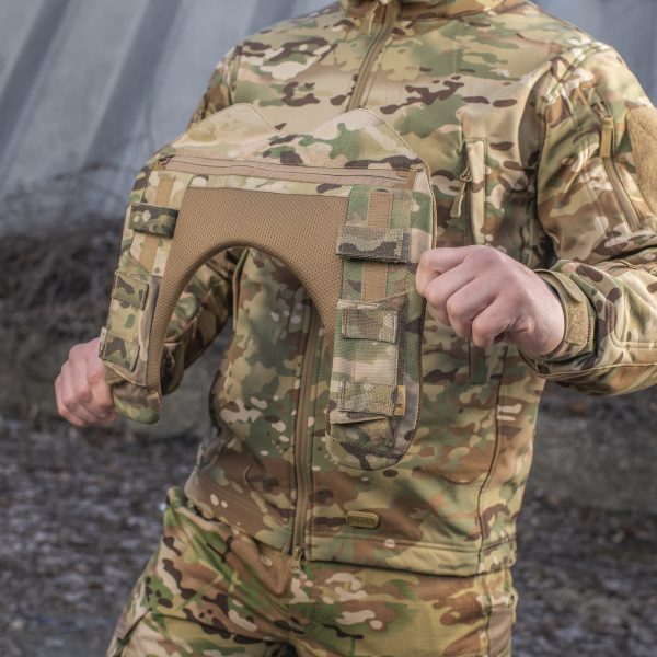 M-Tac демпфер плечовий для плитоноски Cuirass QRS Multicam