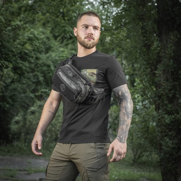 M-Tac сумка City Chest Pack Gen.II Elite Hex Multicam Black/Black