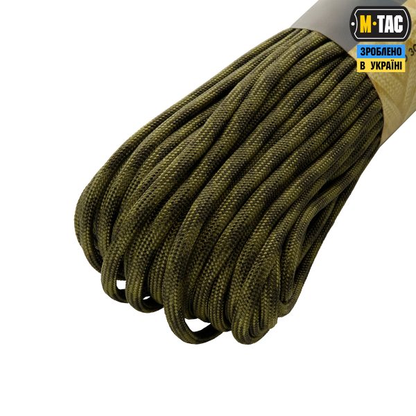 M-Tac паракорд 550 type III Green/Forest 30м