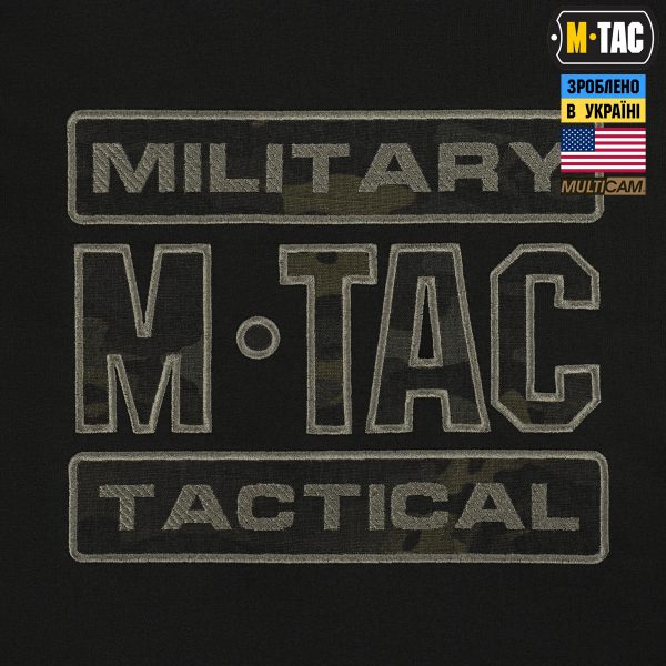 M-Tac кофта Hoodie Combat Black Multicam