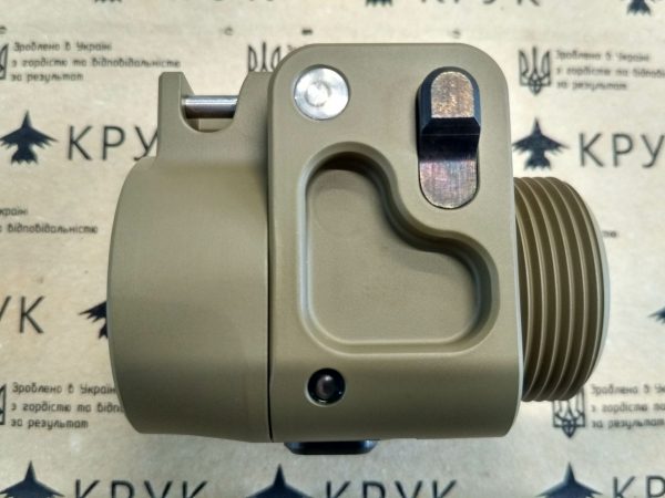 Крук складний механізм прикладів із різьбою AR-типу Coyote Tan