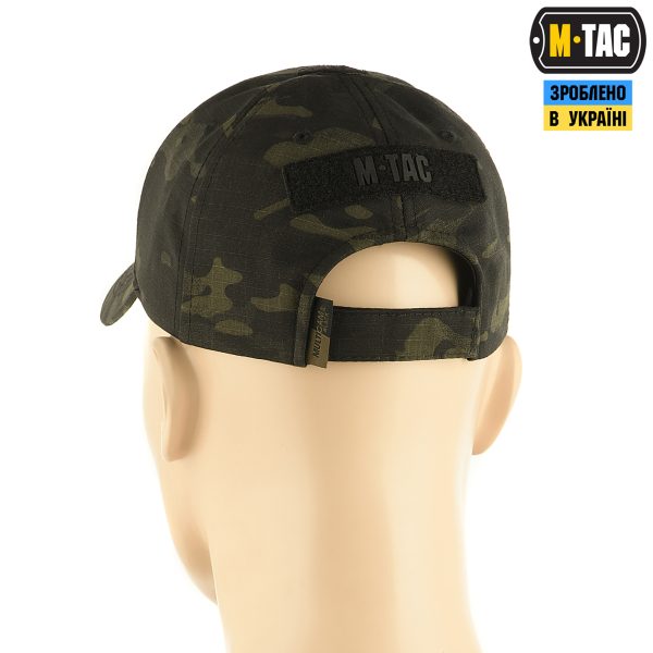 M-Tac бейсболка тактична Multicam Black