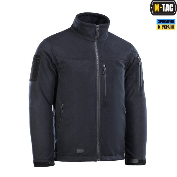 M-Tac куртка Alpha Windblock Light Fleece Dark Navy Blue