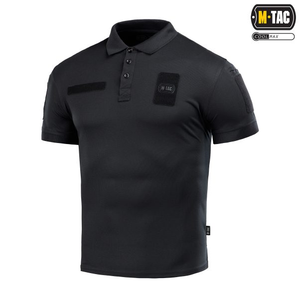 M-Tac поло Elite Tactical Coolmax Black