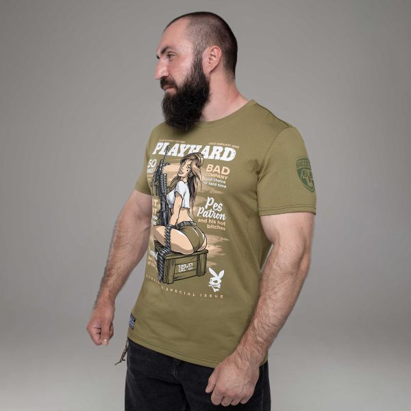 Bad Company футболка PLAYHARD olive