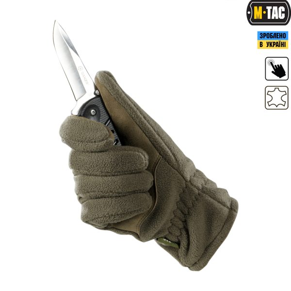 M-Tac рукавички Winter Tactical Windblock 380 Olive