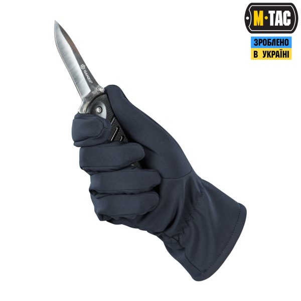 M-Tac рукавички Winter Soft Shell Dark Navy Blue