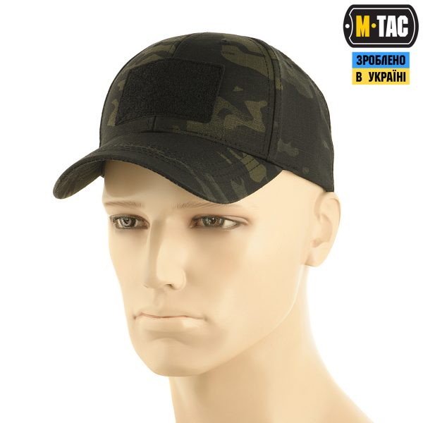 M-Tac бейсболка тактична Multicam Black