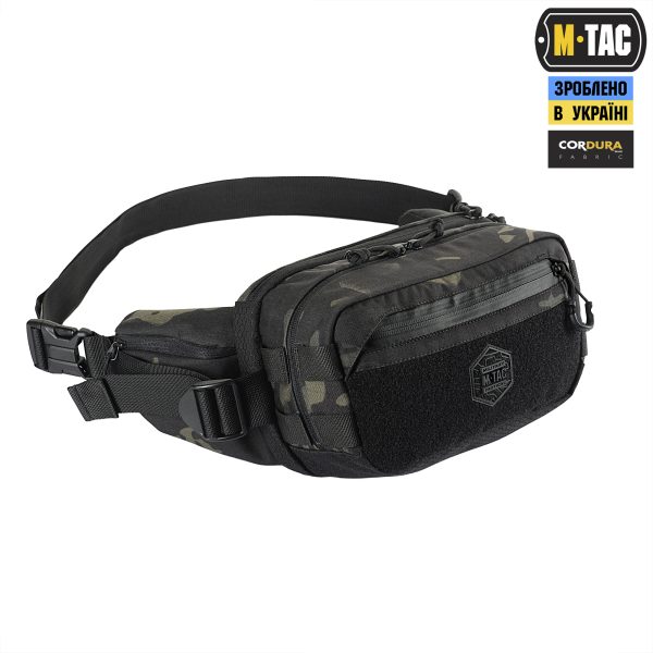 M-Tac сумка City Chest Pack Gen.II Elite Hex Multicam Black/Black