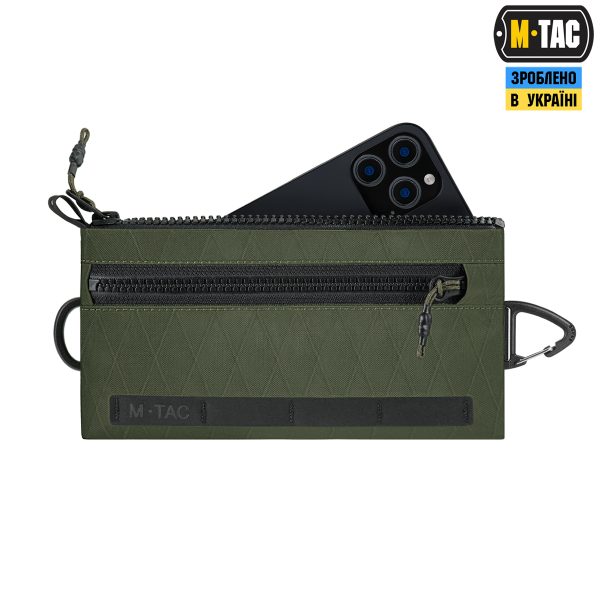M-Tac гаманець горизонтальний з карабіном X-PAC Elite Ranger Green