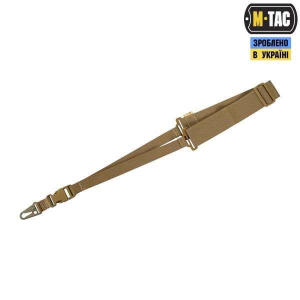 M-Tac ремінь збройовий одноточковий Coyote