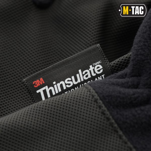 M-Tac рукавички Fleece Thinsulate Black