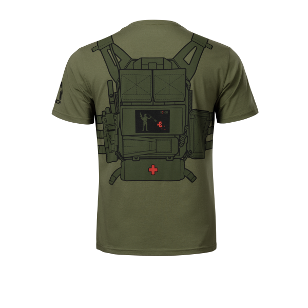 R3ich футболка Plate 5,56 V3 Ranger Green